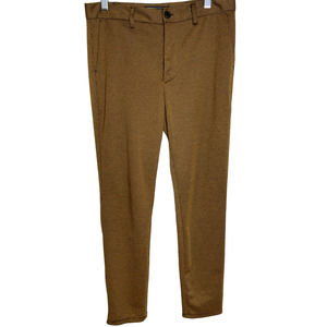 Forever 21 Mens Hounds Tooth Small Print Brown & Black Pants